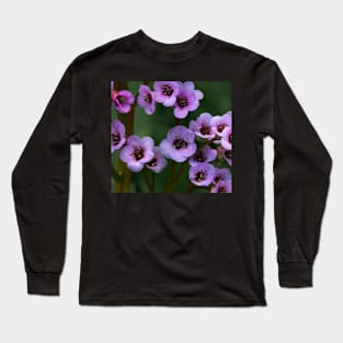 Purple flowers in bloom Long Sleeve T-Shirt